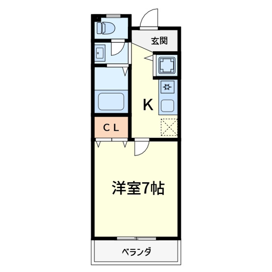 【間取り】 | リーフジャルダン総持寺駅前