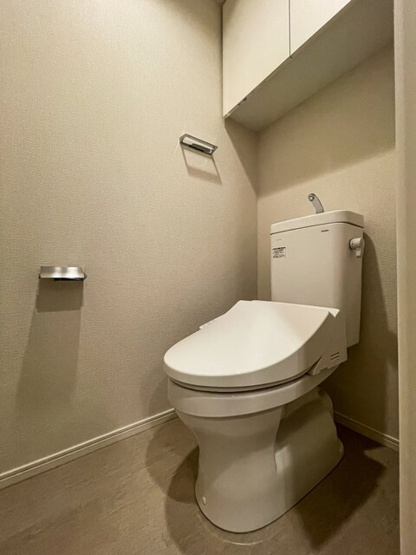 【トイレ】 | パークアクシス住吉ガーデンスクエア | シンプルで使いやすいトイレです