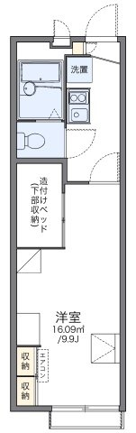 【間取り】 | レオパレス清香