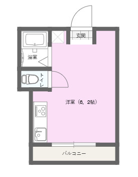 三条ロイヤルマンションの間取り
