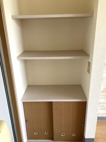 三条ロイヤルマンションの収納|専用の収納スペースです