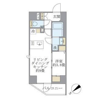 【間取り】 | ルネサンス赤坂プレミアムコート