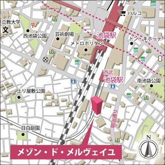 【地図】 | メゾン・ド・メルヴェイユ
