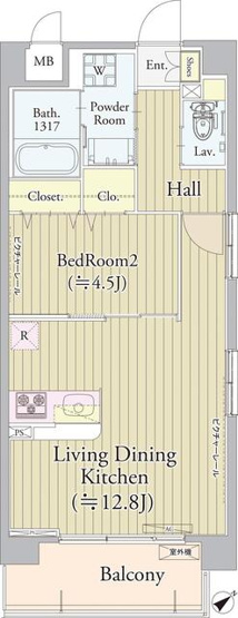 【間取り】 | エストレリータ新宿落合