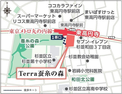 【地図】 | Ｔｅｒｒａ蚕糸の森