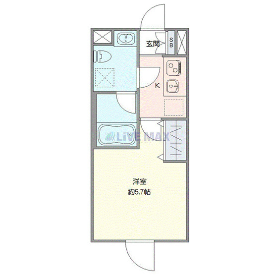 【間取り】 | ジェノヴィア高円寺Ⅱ
