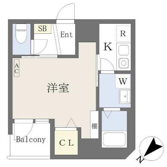 グランツアズマ浅草橋の間取り|間取り図
