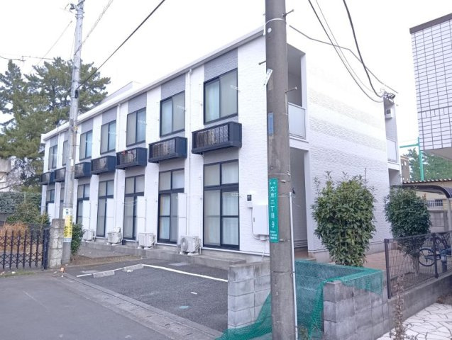 レオパレス文京台ハイツの外観|落ち着いた雰囲気の外観です