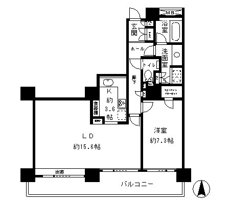 【間取り】 | リバーポイントタワー