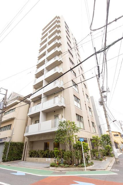 パークアクシス白金の外観|落ち着いた雰囲気の外観です
