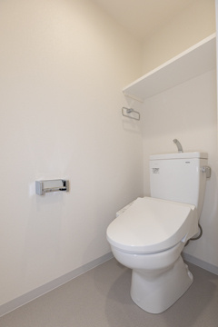 【トイレ】 | エムエー月島 | 落ち着いたトイレです