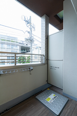 【バルコニー】 | レビスタ白金高輪 | 落ち着いた時間を過ごせるバルコニーです