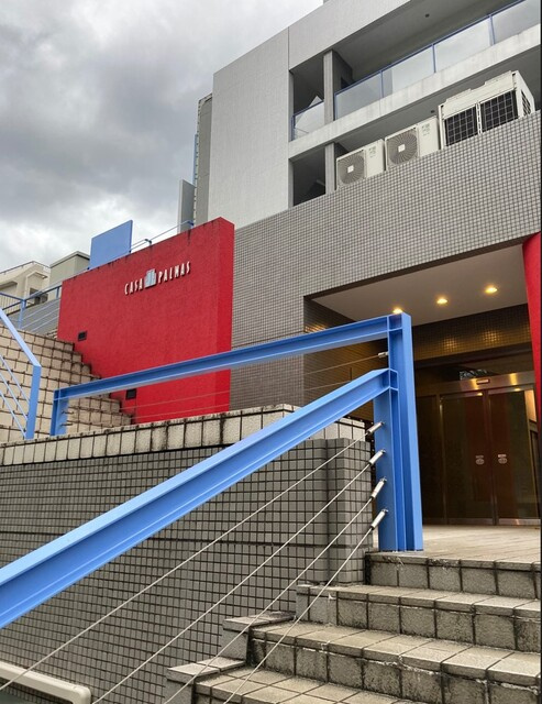 カーサパルマスのエントランス|ゆとりのあるエントランスです
