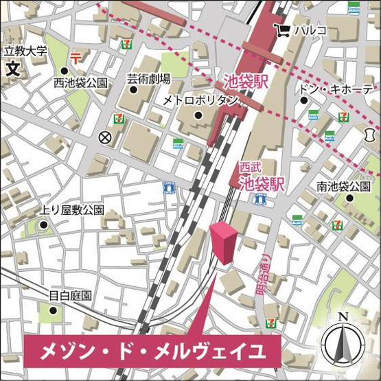 【地図】 | メゾン・ド・メルヴェイユ