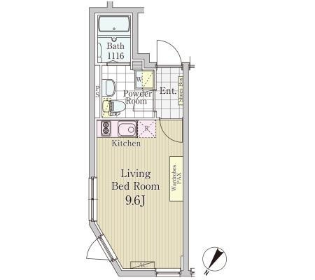 ＬＡＰｉＳ白金高輪の間取り