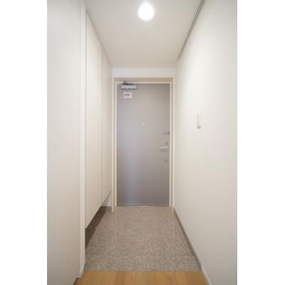 ユニゾンタワーの玄関|落ち着いた玄関です