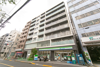 ルーエ中野坂上の外観|きれいな外観です