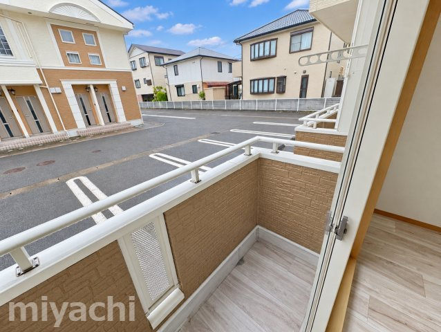 デュエル　ミサキCのバルコニー