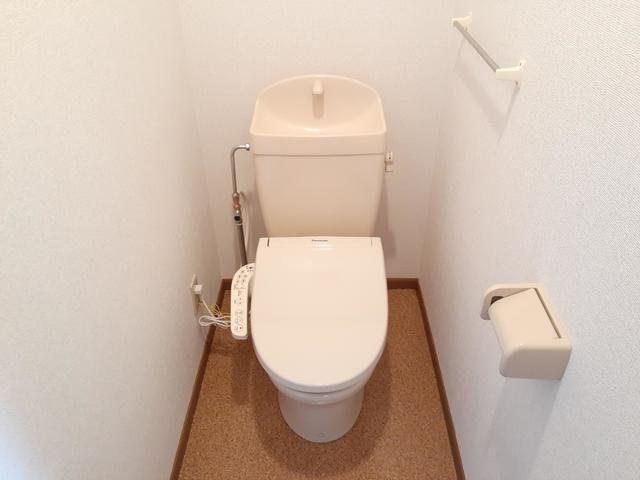 プレステージガーデンⅡのトイレ|シンプルで使いやすいトイレです