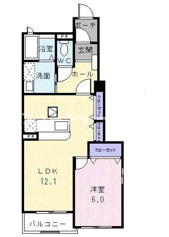 クリアネスⅡの間取り
