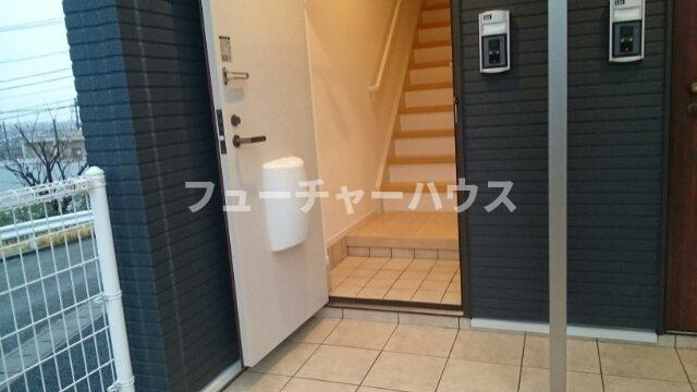 メゾンミニョンＭⅠの玄関|きれいな玄関です