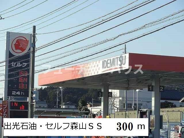 メゾンミニョンＭⅠの周辺|出光石油セルフ森山ＳＳ店まで300m