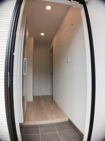 シエルメゾンの玄関|明るい玄関です