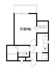 フォレストメゾン駒込の間取り|間取りです。