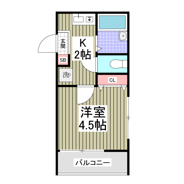 アーバンコート高砂の間取り