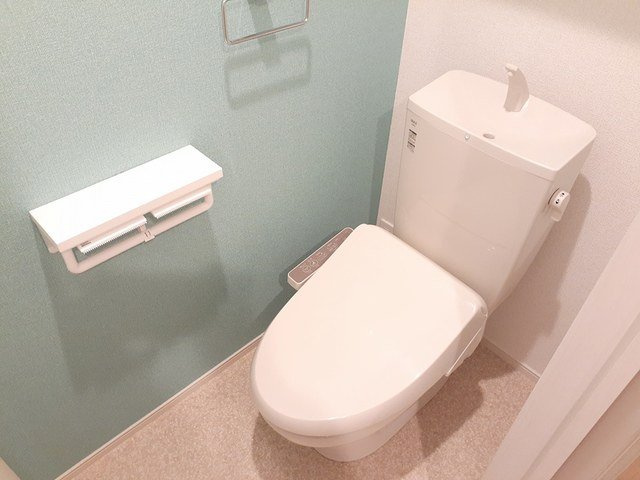 アンソレイエのトイレ|コンパクトで使いやすいトイレです