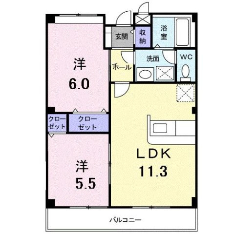 パティーナの間取り