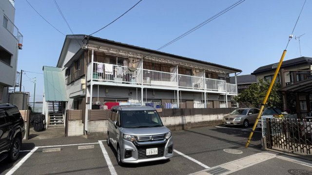 安藤マンション、霞荘の外観|きれいな外観です