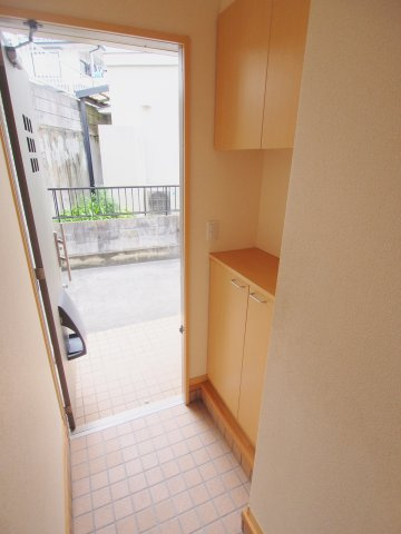 カーサ　ソレイユの玄関