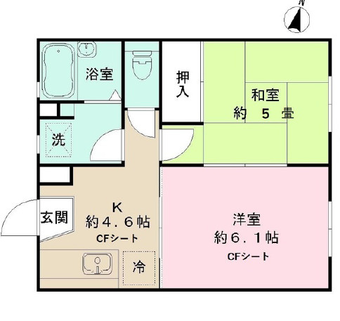 エクセルワタナベの間取り