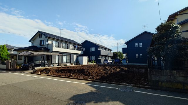 リナージュL千葉市若葉区千城台東３丁目０２期２号棟のその他|現地写真（建築着工前　更地）