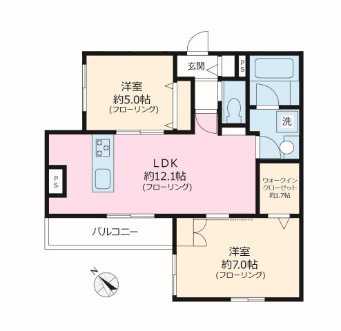 クレアール本郷の間取り