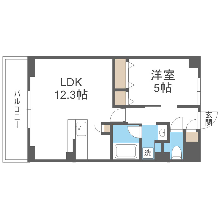 estageo関目高殿の間取り