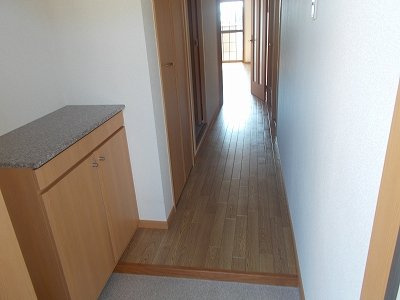 アクロスⅡの玄関|毎日通る玄関はこちらです