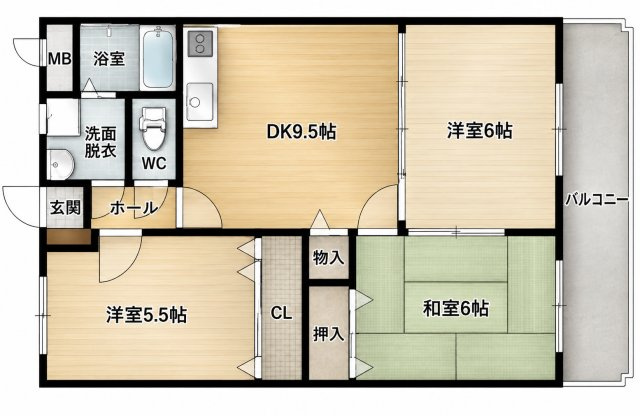 メゾンヴィサージュ１の外観