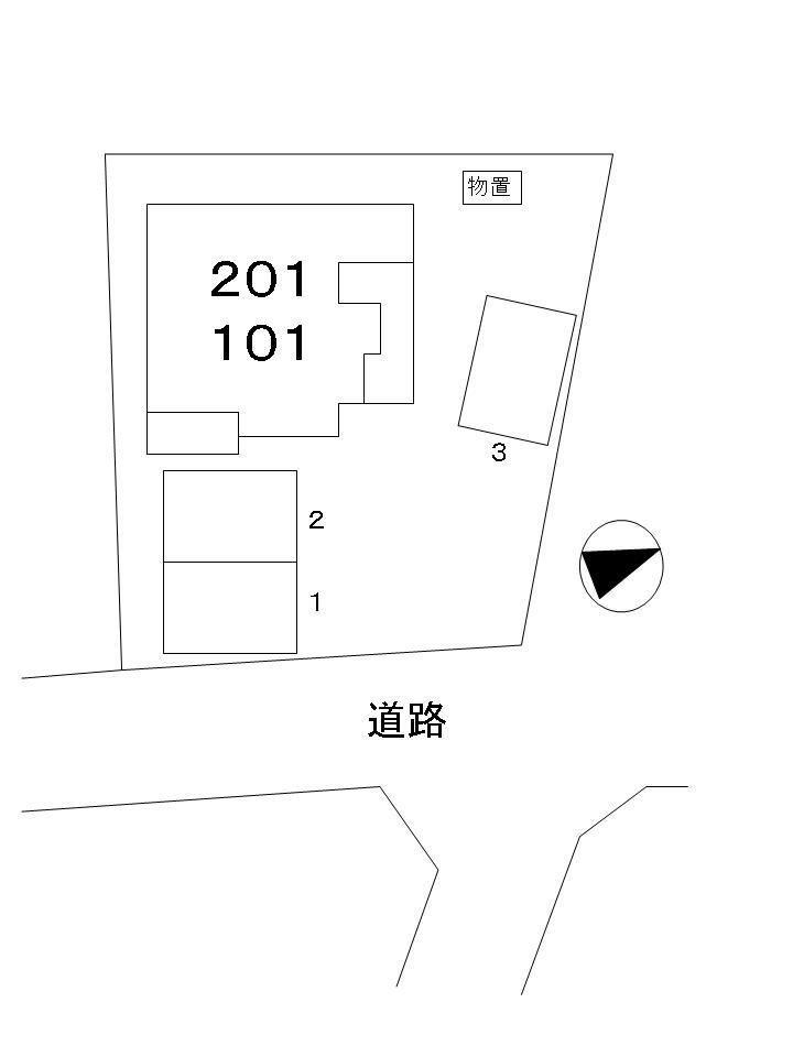 アンベリールⅢの区画図
