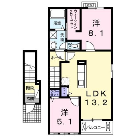 ボストンクラブの間取り