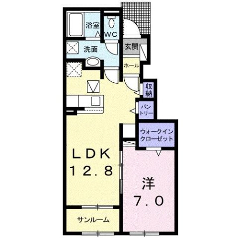 スタート　ヒアの間取り