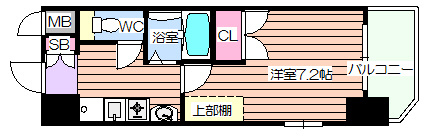 【間取り】 | ラナップスクエア天満プライム
