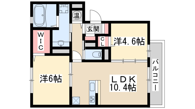 【間取り】 | エルセレーノ江坂イースト