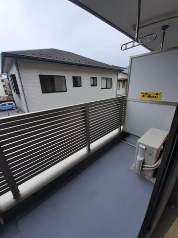 プラシード　オオマチのバルコニー|陽当たり良好なバルコニーです