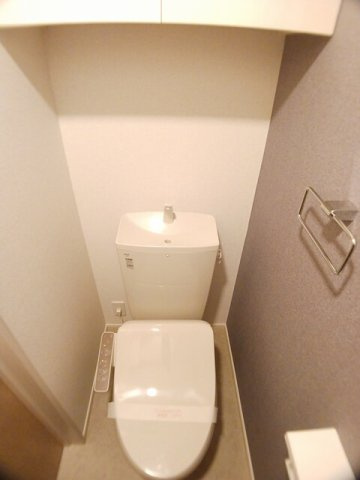 ソーレ愛宕Ⅱのトイレ|落ち着いたトイレです
