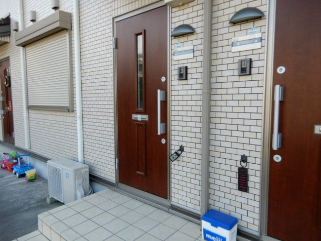 ハイツサンガーデンのエントランス