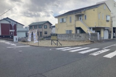 姫路市網干区余子浜の売地の外観