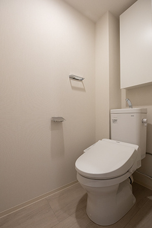 アビティグランデ砧　（Ｃ棟）のトイレ|※写真は同タイプ住戸です。