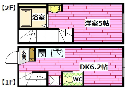 ＤＩＡＲＥＳＴ（ディアレスト）海田の間取り
